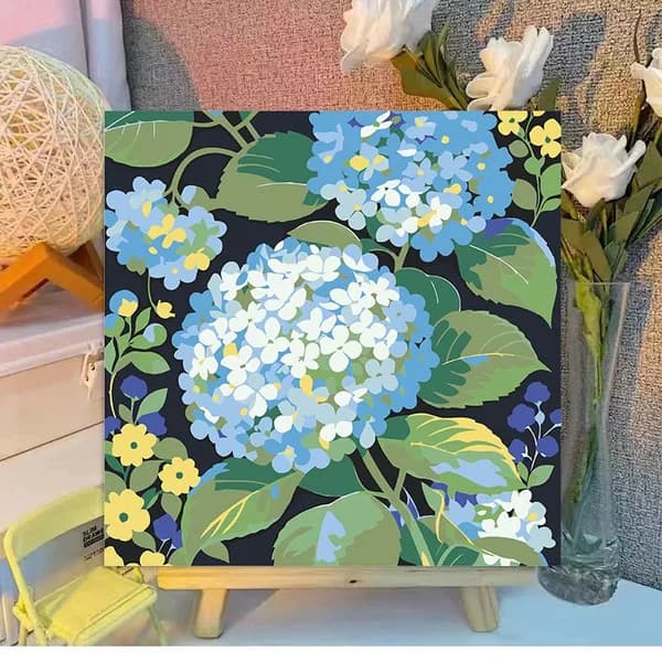 Картина по номерам, 20x20 CM, животные, пейзаж, подарок
