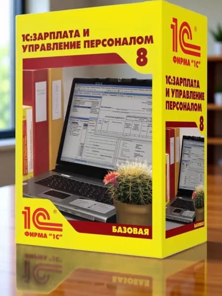 1с: Зарплата и управление персоналом. Базовая. Коробочная поставка