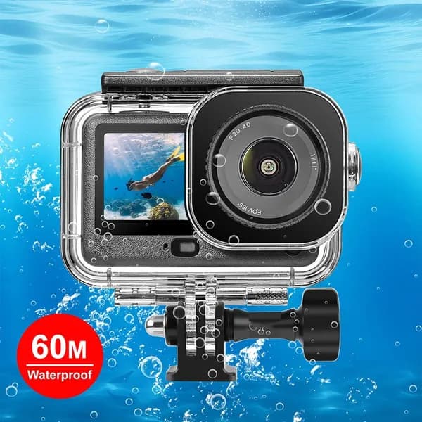 Водонепроницаемый защитный чехол для дайвинга Osmo Action 6 Action, Подводный бокс с адаптером