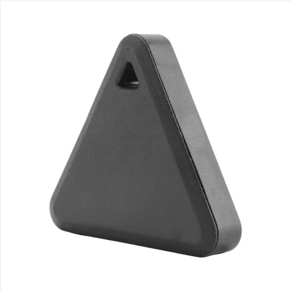 Умный мини-GPS-трекер для домашних животных Водонепроницаемый Bluetooth-трекер Треугольный детский трекер собак и кошек Черный