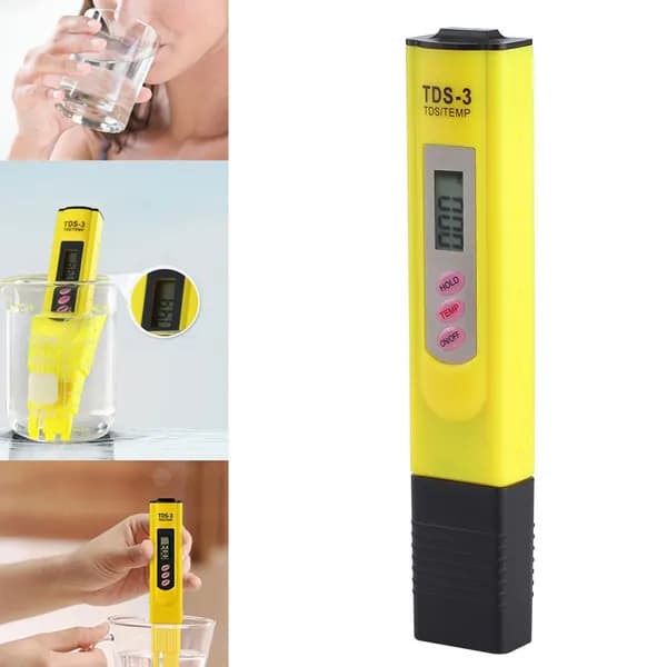 Цифровой тестер TDS Meter, высокоточный прибор для проверки качества питьевой воды и аквариумов, идеален для домашнего использования