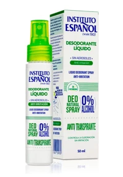 INSTITUTO ESPANOL Део-спрей против раздражения, 50 мл Anti Irritation Liquid Deodorant 50ml