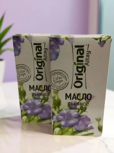 Original Altay масло льняное, 100 мл - 2 шт