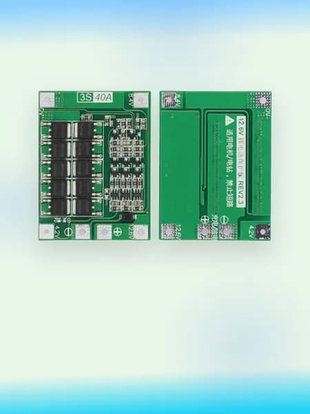 4S 40A Плата защиты зарядки аккумулятора 16.8V-18.10V, - 3S 40A