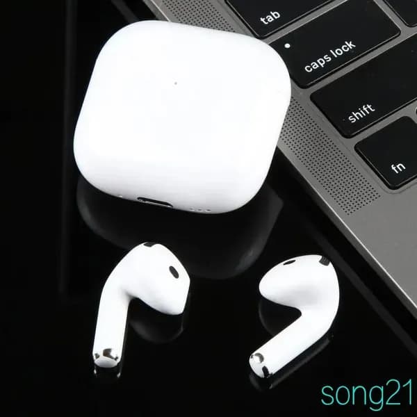 Наушники беспроводные с микрофоном, Bluetooth, USB Type-C, белый