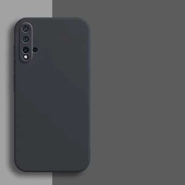 Силиконовый черный чехол для Huawei Honor 20 / Nova 5T / чехол на Хонор 20 / Нова 5Т