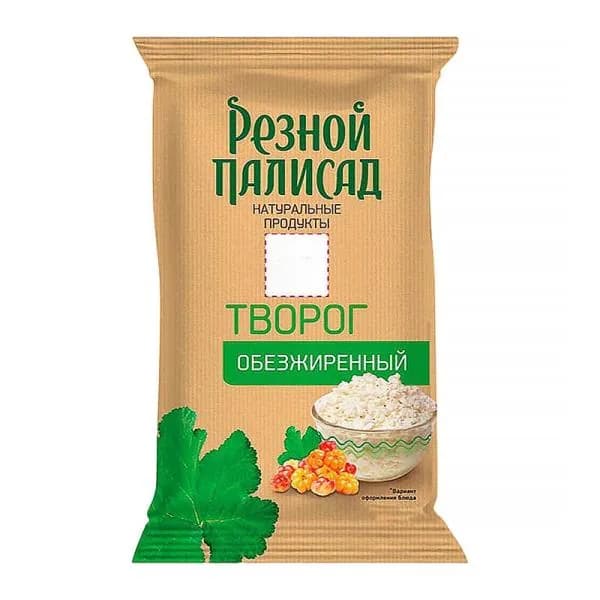 Творог обезжиренный Резной Палисад 1.8% 180г