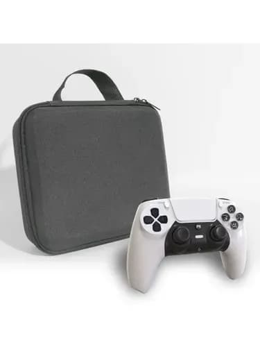 Защитный чехол для хранения джойстика Sony Playstation 5, сумка для геймпада DualSense PS5, PS4, кейс для Xbox One, Nintendo Switch Pro, Series S, X, серый