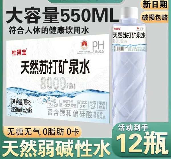 Вода Минеральная Негазированная 1шт