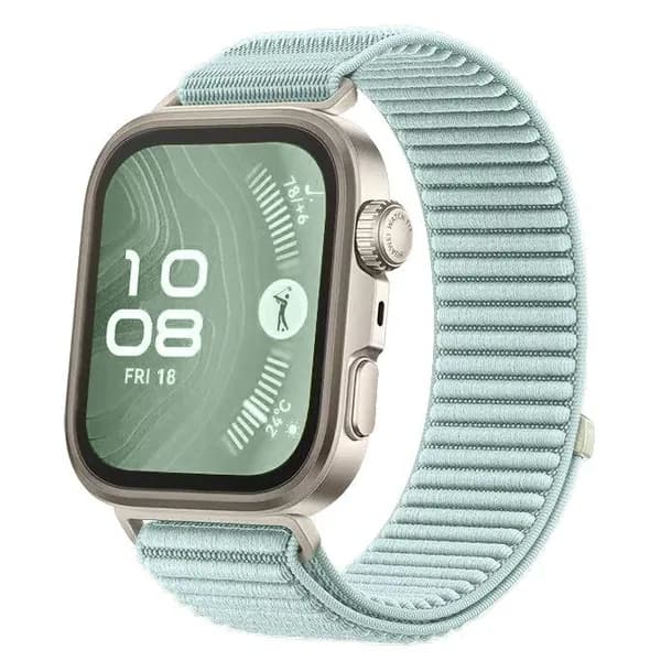 Нейлоновый ремешок, мягкий и удобный, подходит для Huawei Watch Fit3/Fit4/Fit4 Pro. Плетение с горным узором, легкий и удобный в носке. Спортивный ремешок.