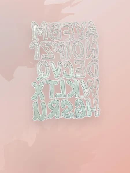 Алфавитные вырубные ножи для скрапбукинга