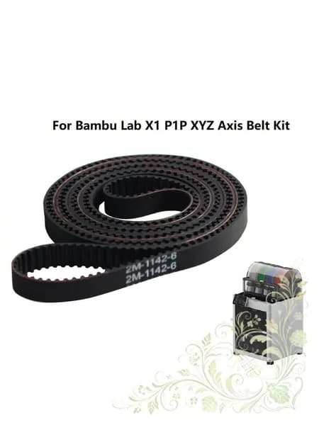 Комплект ремней оси XYZ для 3D-принтера BAMBU p1 x1 LAB