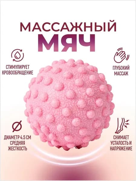 Спортивный массажный мяч