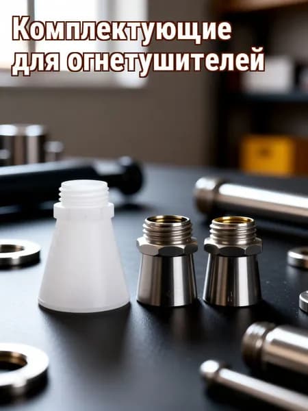 Насадки для огнетушителя из полиипропилена светло-желтые для домашнего использования набор из 30 шт