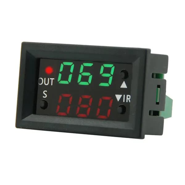 Реле времени T2401 с LED-дисплеем, 12 В, 20 А, точное управление