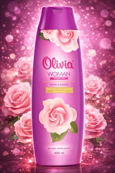 OLIVIA Шампунь для волос, 400 мл