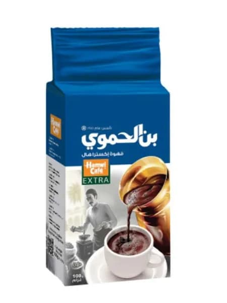 Кофе молотый "Hamwi Cafe", Экстра с кардамоном / Кофе Хамви СИНИЙ / 100 гр.