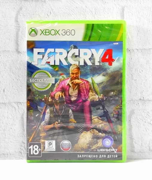 Far Cry 4 Полностью на русском Видеоигра на диске Xbox 360. Товар уцененный