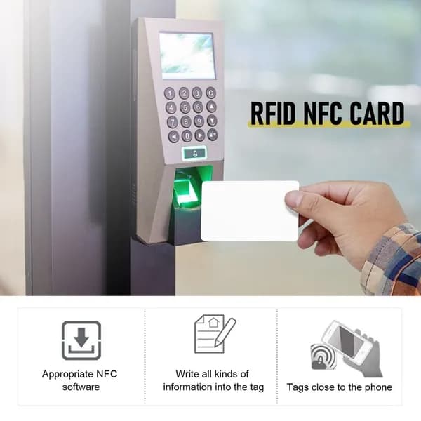 10 шт. RFID NFCsmart чип значок клон 0 стег UID контроль доступа тонкая карта 13,56 МГц перезаписываемый ключ копирования