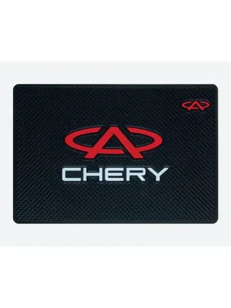Коврик на панель приборов противоскользящий Chery 12,5х19см