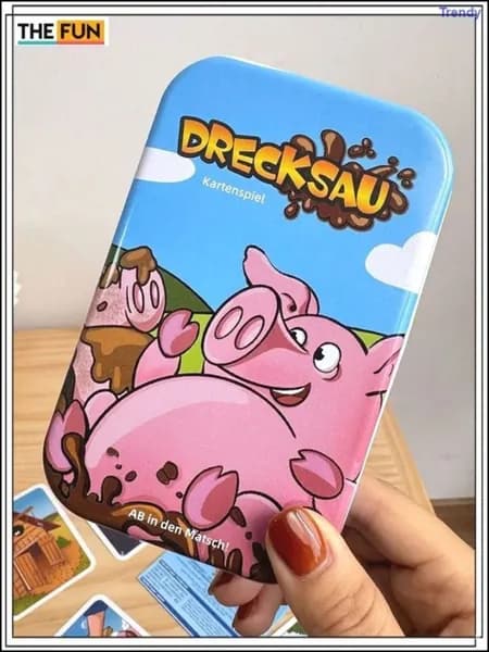 Настольная Карточная Игра Настольная Iron Box Drecksau Black Sheep Игра Новая Версия Игры-.
