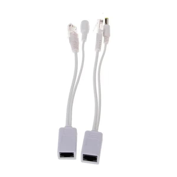 POE-адаптер RJ45 с питанием, Слоновая кость