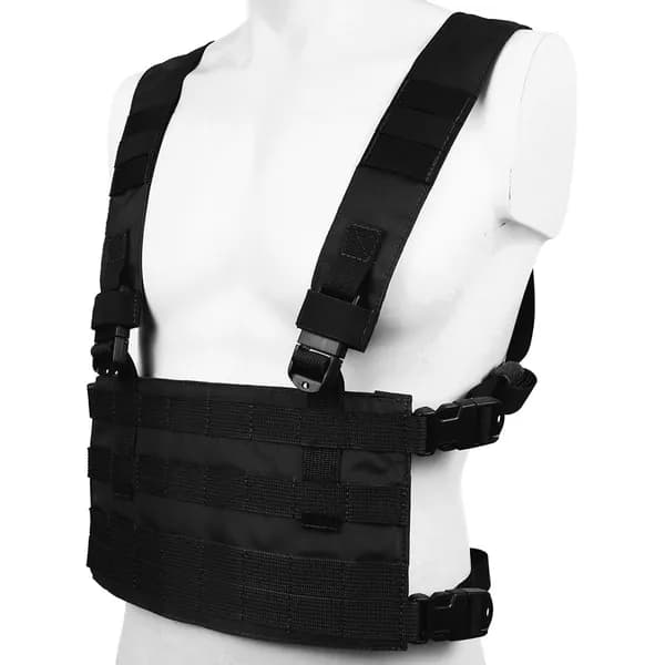 Нагрудник "MOLLE" с лямками "Стандарт" (VG-02-05) Черный Кордон 500D