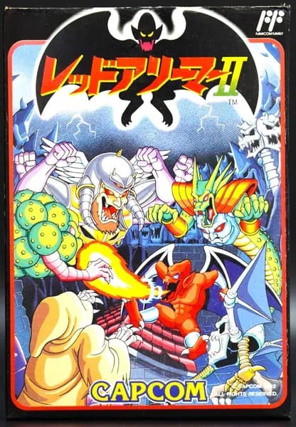 Игра Red Arremer II Famicom Boxed