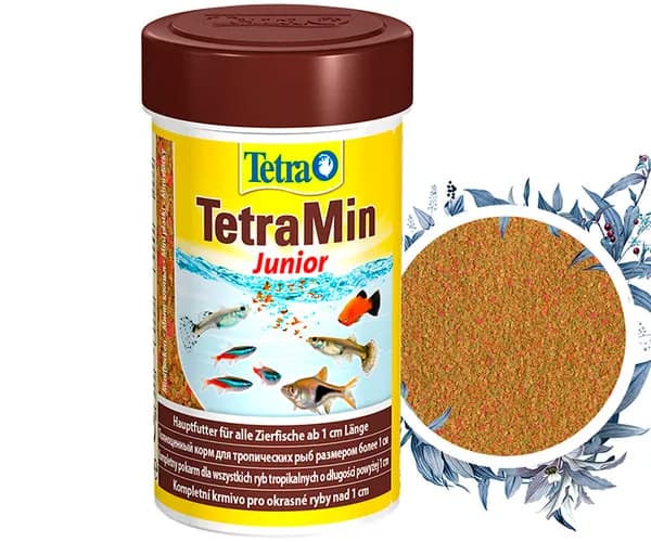 Корм для рыб Tetra min junior хлопья для мальков 100мл 139770