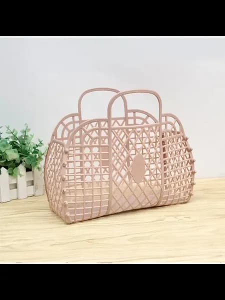 Пластиковая корзина pink