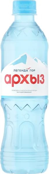 Вода Легенда гор Архыз природная негазированная 500мл