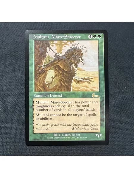 Коллекционная карточная игра Magic: The Gathering (MTG) - 1 случайная карта премиум качества + жесткий протектор в подарок, для игры и коллекции