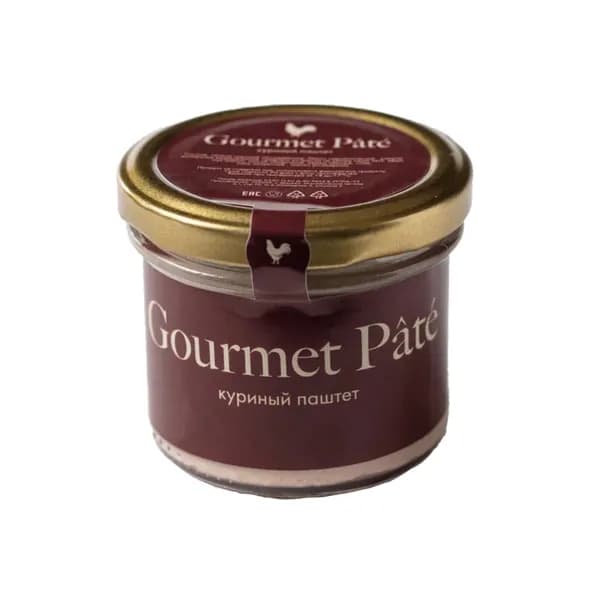 Паштет из куриной печени, Gourmet Pate, 90 г, Россия