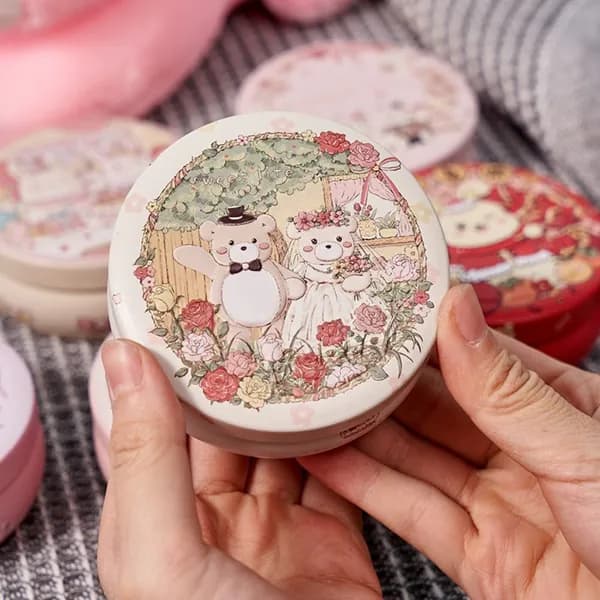 Коробка для хранения длина 8.5 см, высота 3.5 см 1 шт, белый