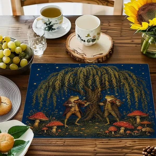 Салфетка сервировочная Искусственные материалы 32x42см, 1шт.