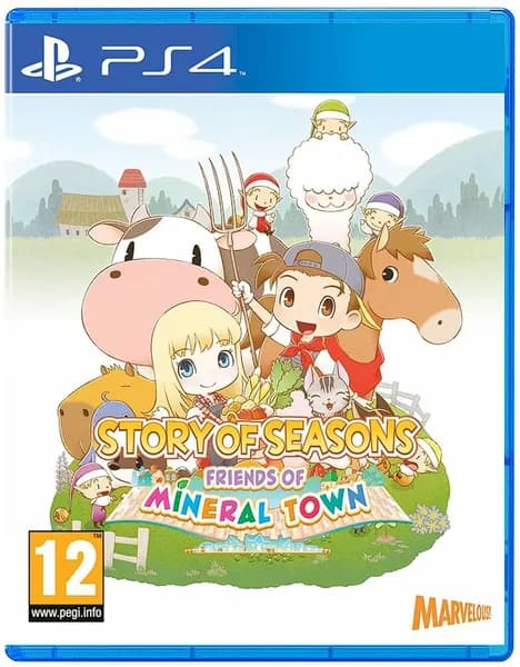 Игра PS4/PS5 Story of Seasons: Friends of Mineral Town (Диск) (PlayStation 4, PlayStation 4 VR, Английская версия)