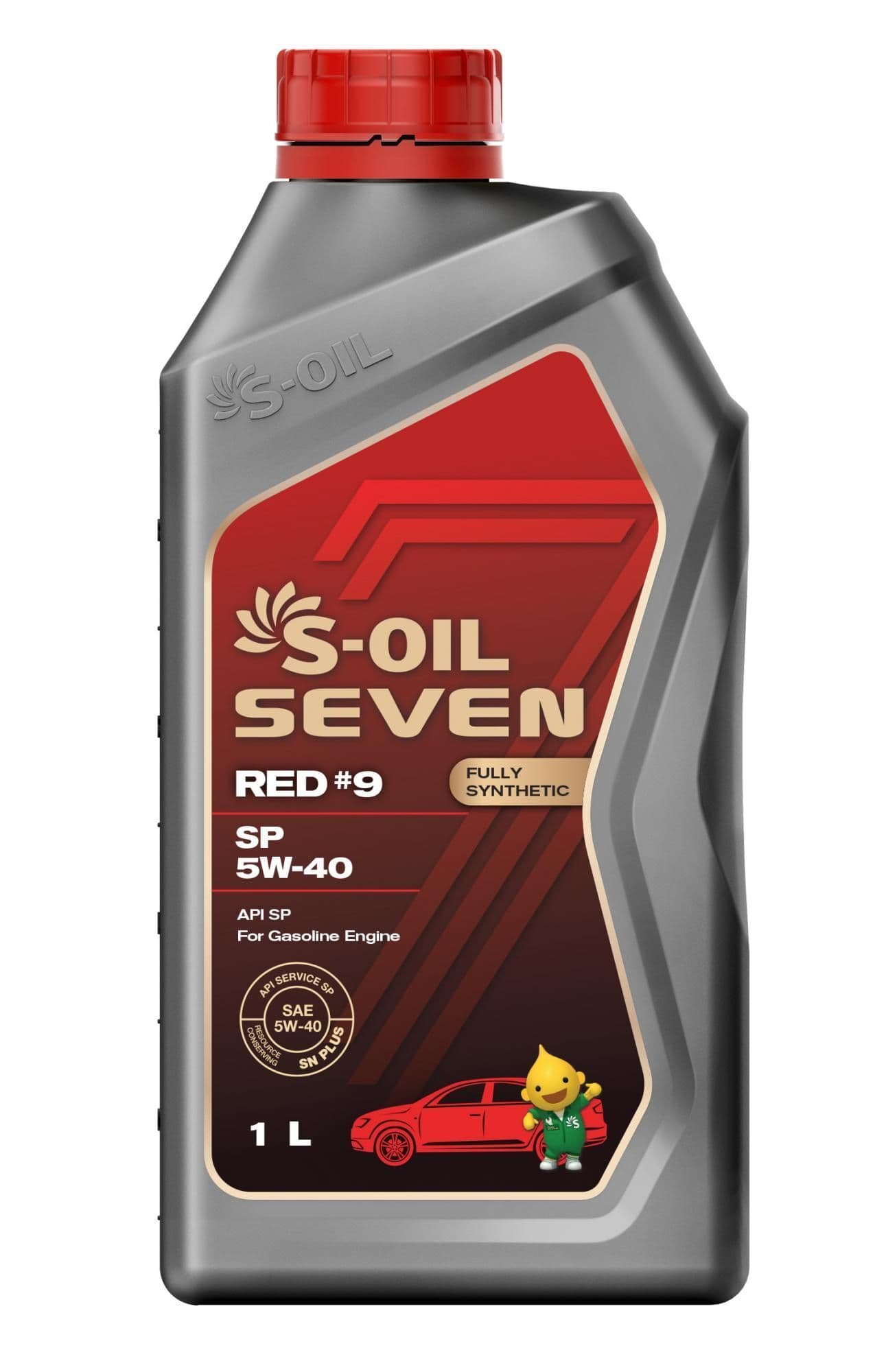 S-OIL SEVEN RED#9 SP 5W-40 Масло моторное, Синтетическое, 1 л