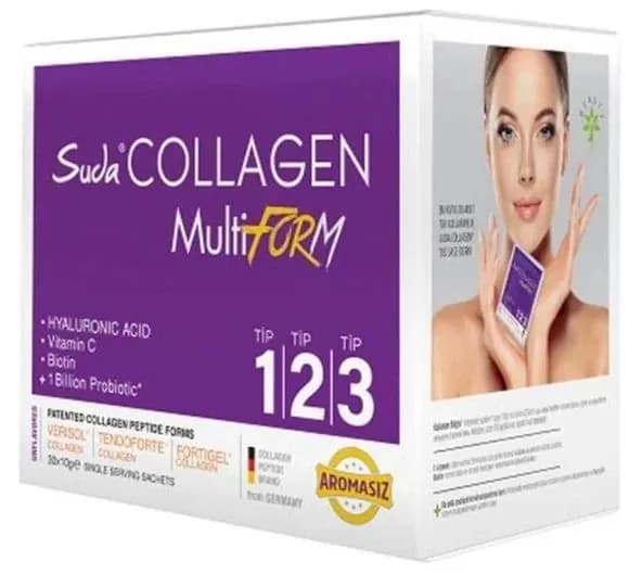 Suda Collagen Multiform без ароматизатора, 10 г х 30 пакетиков