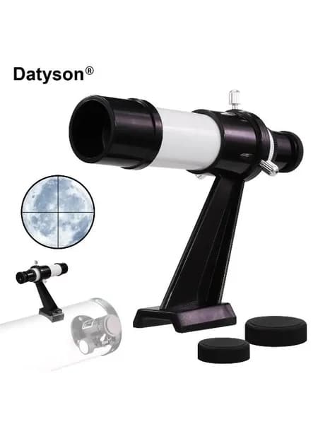 Оптический искатель Datyson 5х24 с перекрестием, прямой тип, крепеж 5P9939C для астрономических телескопов, для начинающих и профессионалов