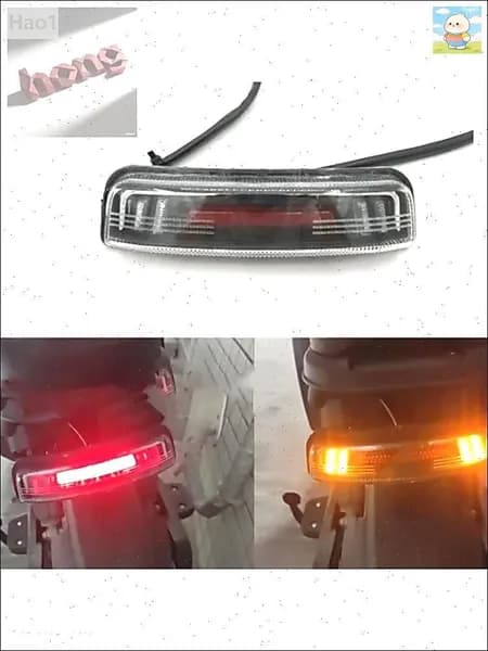 Задний фонарь с поворотниками (12V 48V 60V ), для citycoco электросамоката / электровелосипедов