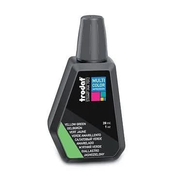 Штемпельная краска Trodat Multi Color, 28 мл, САЛАТОВЫЙ цвет