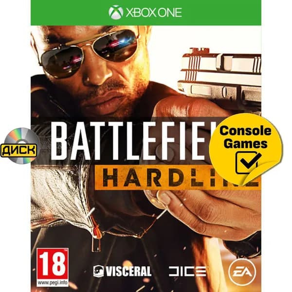 Игра XBOX ONE Battlefield Hardline (Xbox One, Xbox Series, Русская версия)