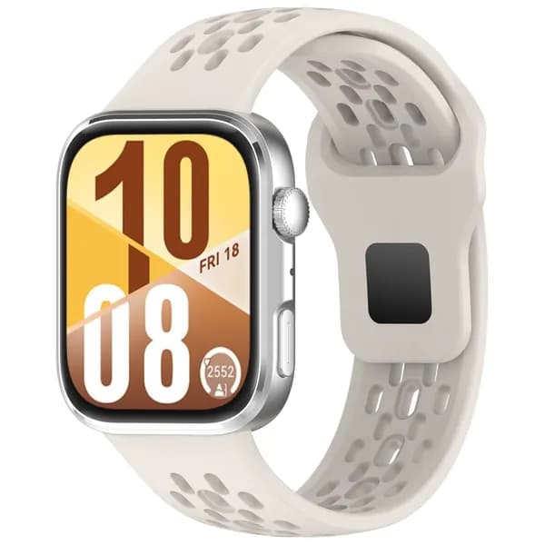 Силиконовый ремешок, подходит для Huawei Fit3/Fit4/Fit4 Pro, дышащий перфорированный ремешок, удобный и дышащий