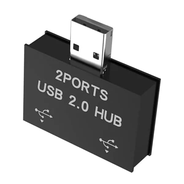 480 Мбит/с USB 2.0 Двойной Женский Разветвитель-Адаптер-Концентратор Улучшает Подключение