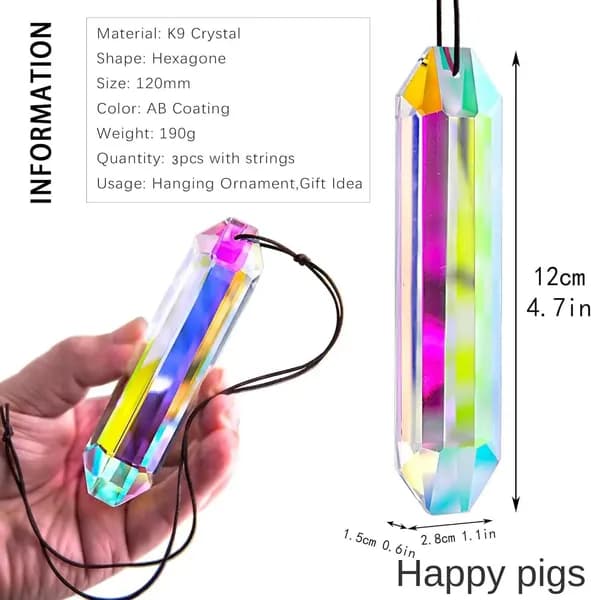 Кристалл Light Catcher, создатель радуги, луны, цветка, призмы, любви в четырех стилях для украшения окон, автомобилей
