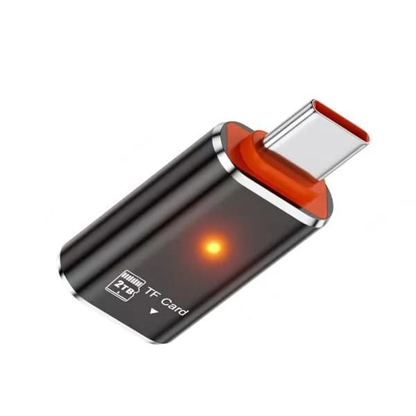 Тип C USB20 Портативная карта памяти чтения быстро скорость TFS OTG Adapter Hot Swap