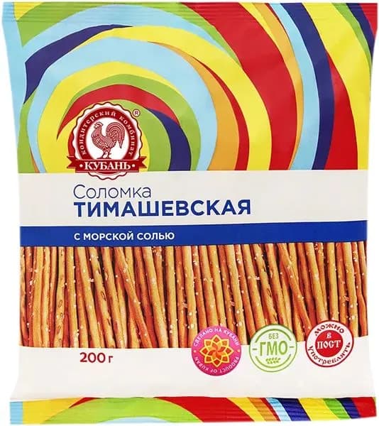 Соломка г.Тимашевск Тимашевская соленая Кубань КК м/у, 200 г
