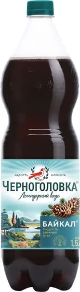Напиток ЧЕРНОГОЛОВКА Байкал газированный, 1.5л