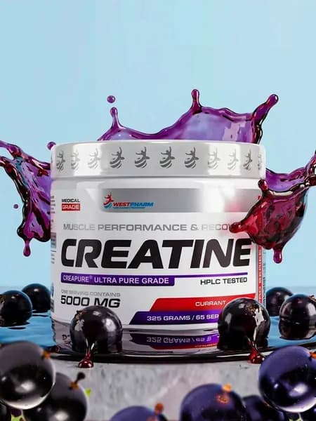 Creatine / Креатин порошок со вкусом Смородины / 325 гр., 65 порций