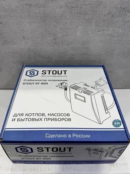 Стабилизатор сетевого напряжения STOUT ST 900